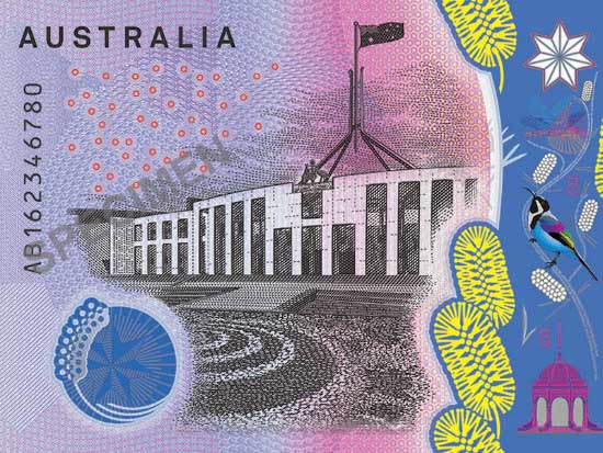 02_New five-dollar banknote design revealed